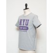 画像8: NEW YORK UNIVERSITY"NYU EST.1831"C/N S/S 6.6oz オールドプリントT / Audience (8)