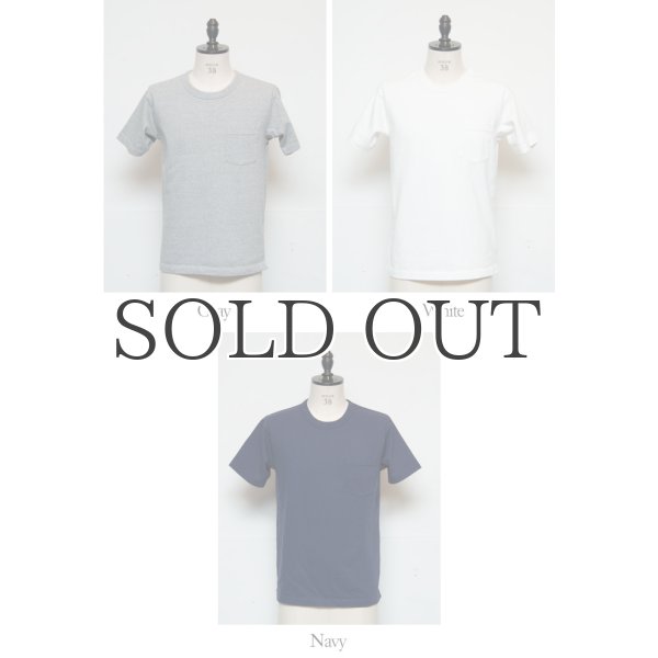 画像8: 胸ポケットクルーネック半袖カットソー / mayoSPRUCE (8)