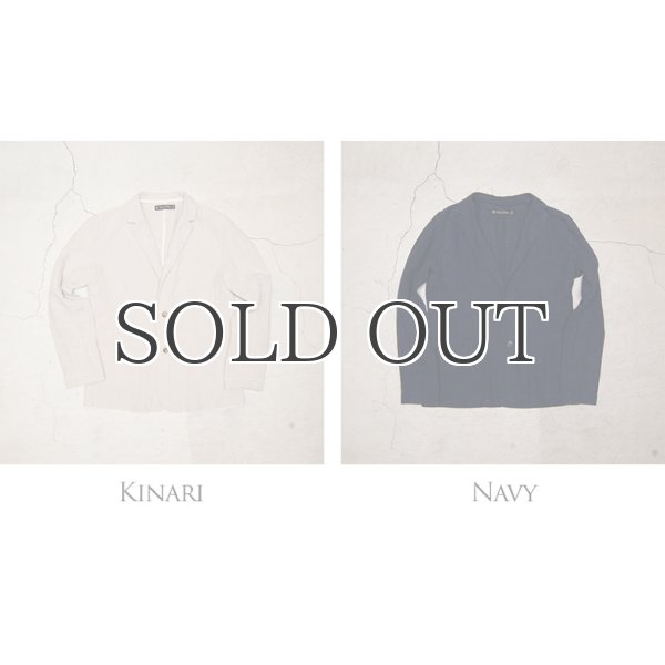 画像14: French Linen(フレンチリネン)ナチュールドキャンバス2Bジャケット【MADE IN JAPAN】『日本製』/ Upscape Audience (14)