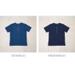 画像5: インディゴ天竺Vネックヘンリー半袖Tシャツ / Upscape Audience (5)