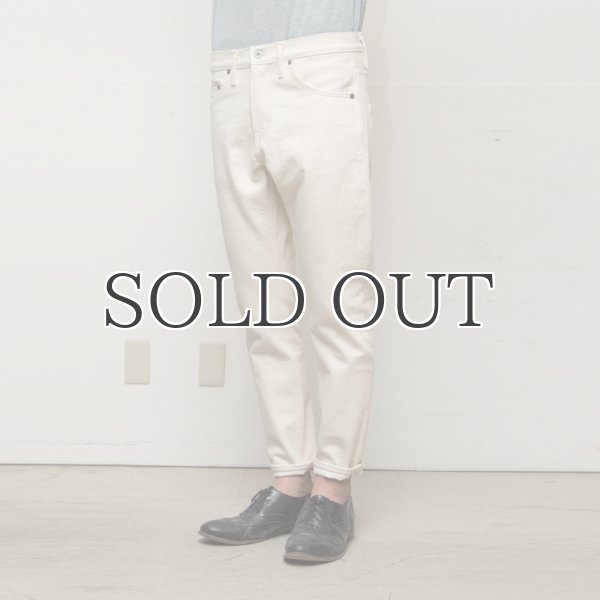 画像13: Unbleached(生成)赤耳(セルヴィッチ)デニムアンクル丈パンツ【MADE IN JAPAN】『日本製』【送料無料】 / Upscape Audience (13)