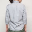 画像4: シャーリングボタンダウン7分袖シャツ [Lady's] 【MADE IN JAPAN】『日本製』/ Upscape Audience (4)