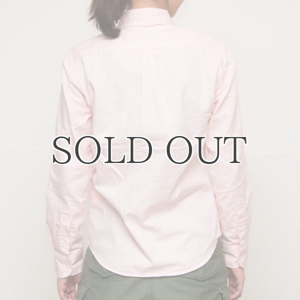 画像7: ワイドスプレッドボタンダウン長袖シャツ [Lady's]【MADE IN JAPAN】『日本製』/ Upscape Audience (7)