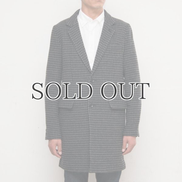 画像3: ツイードチェック2ボタンチェスターコート【送料無料】 / Audience (3)
