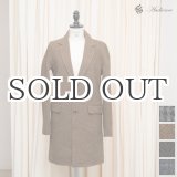 画像: ツイードチェック2ボタンチェスターコート [Lady's] 【RE-STOCK】 【送料無料】 / Audience