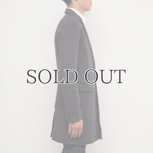 画像4: ツイードチェック2ボタンチェスターコート【送料無料】 / Audience (4)