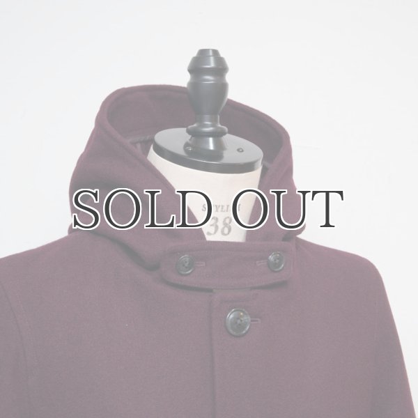 画像12: 840gピュアウールメルトンフードステンカラーコート [Lady's] 【送料無料】 / Audience (12)