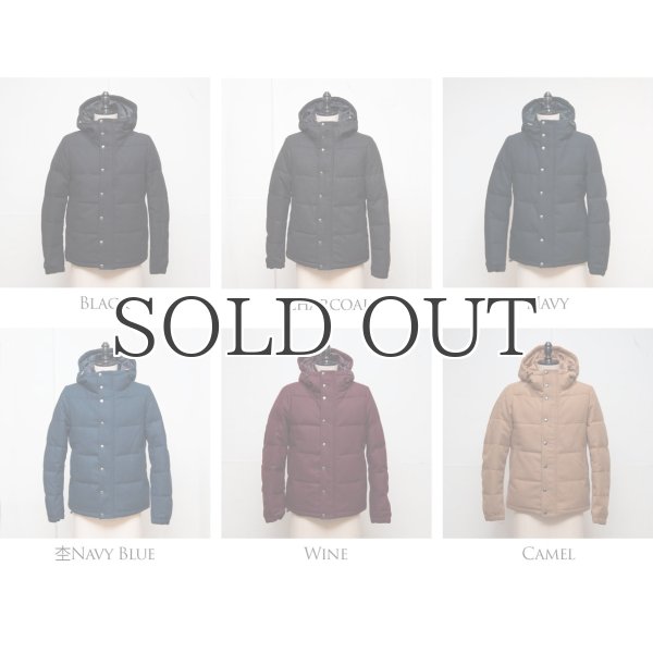 画像5: ライトウールメルトンフードダウンジャケット [Lady's] 【送料無料】 / Audience (5)