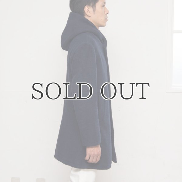 画像4: スライバーウールニットフードロングコート 【送料無料】  / Audience (4)