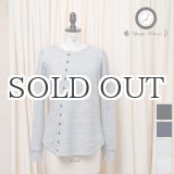 画像: ソフトエアー裏毛12ボタン斜めクルーネックカーディガン [Lady's]【MADE IN JAPAN】『日本製』/ Upscape Audience