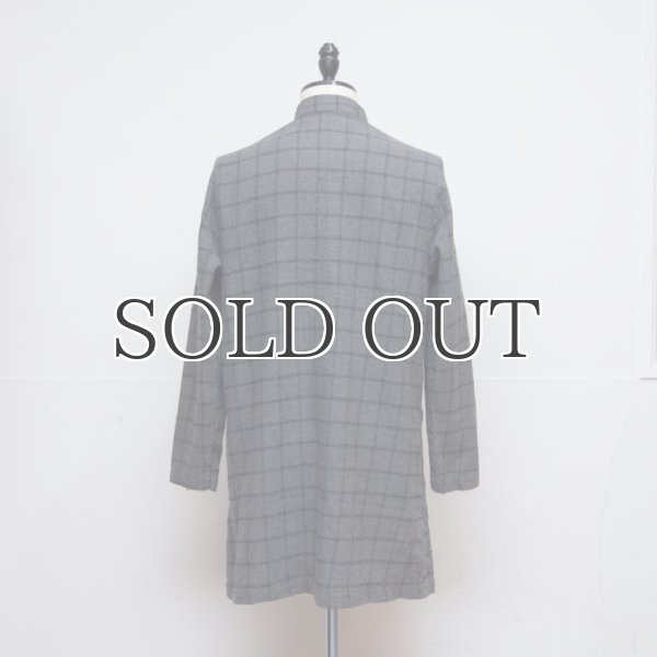 画像7: TOP糸フランネルチェックドクターコート【MADE IN JAPAN】『日本製』 / Upscape Audience (7)