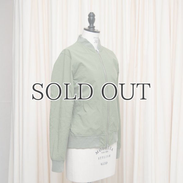 画像2: ヴィンテージナイロンオックス MA1ブルゾン [Lady's]【MADE IN JAPAN】『日本製』【送料無料】/ Upscape Audience (2)