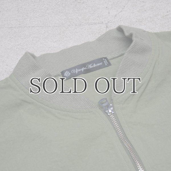 画像4: ヴィンテージナイロンオックス MA1ブルゾン [Lady's]【MADE IN JAPAN】『日本製』【送料無料】/ Upscape Audience (4)