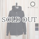 画像: ソフトエアー裏毛3ボタンフードZIPパーカー [Lady's]【MADE IN JAPAN】『日本製』【送料無料】/ Upscape Audience