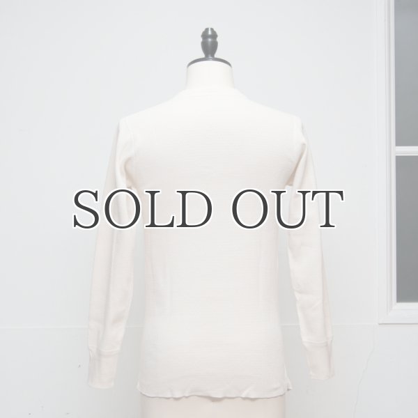 画像4: US ARMY ワッフル長袖Tシャツ / デッドストック (4)