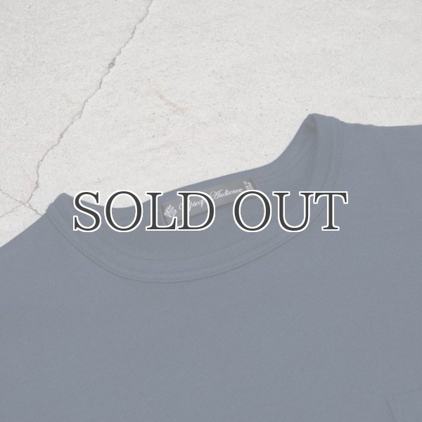 画像5: セーターライク天竺ドロップショルダーポケット付き長袖カットソー[ Lady's ]【MADE IN JAPAN】『日本製』/ Upscape Audience (5)