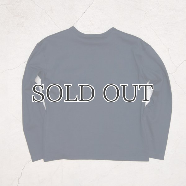 画像7: セーターライク天竺ドロップショルダーポケット付き長袖カットソー[ Lady's ]【MADE IN JAPAN】『日本製』/ Upscape Audience (7)