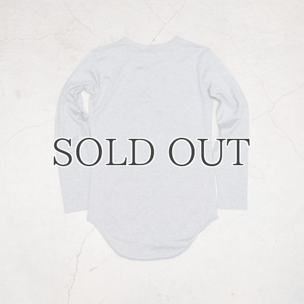 画像4: コーマ天竺ロング丈長袖Tシャツ[ Lady's ]【MADE IN JAPAN】『日本製』/ Upscape Audience (4)