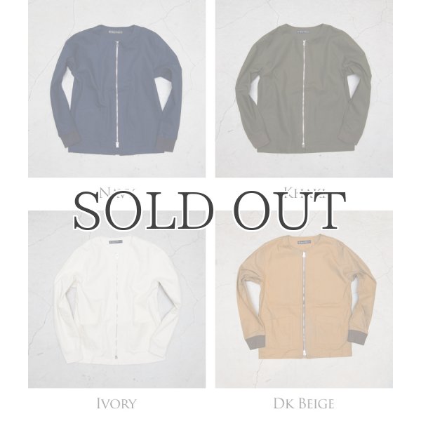 画像5: ヘビーオックスノーカラージップジャケット [Lady's]【MADE IN JAPAN】『日本製』/ Upscape Audience (5)