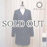 画像: BSQソリッドVロングカーディガンコート [Lady's]【MADE IN JAPAN】『日本製』/ Upscape Audience