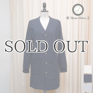 画像: BSQソリッドVロングカーディガンコート [Lady's]【MADE IN JAPAN】『日本製』/ Upscape Audience