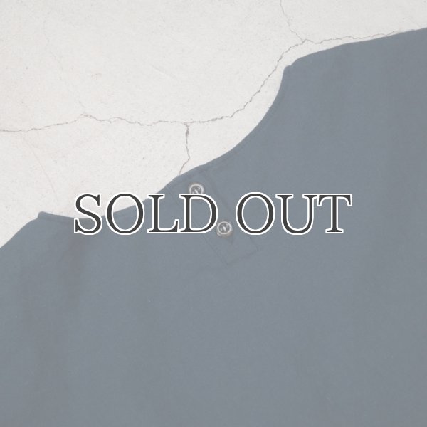 画像9: ソフトリネンコットンキャンバスドロップショルダーノーカラーシャツ5分袖【MADE IN JAPAN】 『日本製』/ Upscape Audience (9)