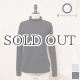 画像: ミラノリブ ドロップショルダーモックネック長袖スウェット [Lady's]【MADE IN JAPAN】『日本製』/ Upscape Audience