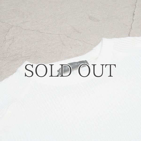 画像5: BIGワッフルクルーネック長袖ニットソー [Lady's]【MADE IN JAPAN】『日本製』/ Upscape Audience (5)