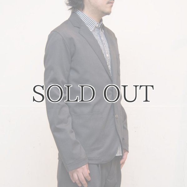 画像13: サマーウール調ツイル2ボタンテーラードジャケット【MADE IN JAPAN】『日本製』/ Upscape Audience (13)