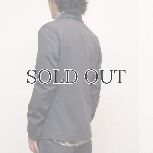 画像14: サマーウール調ツイル2ボタンテーラードジャケット【MADE IN JAPAN】『日本製』/ Upscape Audience (14)