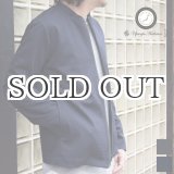 画像: サマーウール調ツイルストレッチノーカラージャケット【MADE IN JAPAN】『日本製』【送料無料】/ Upscape Audience