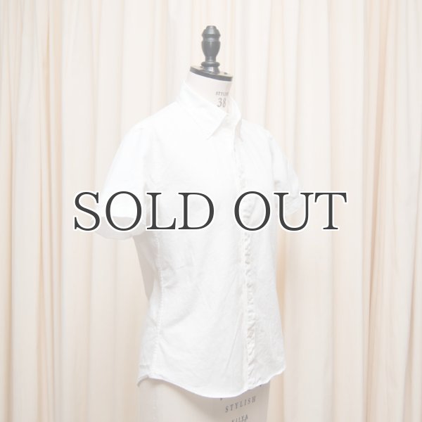 画像7: シャーリングボタンダウン半袖シャツ [Lady's]【MADE IN JAPAN】『日本製』/ Upscape Audience (7)