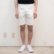 画像12: 【RE PRICE/価格改定】赤耳（セルヴィッチ）ホワイトデニムショートパンツ【MADE IN JAPAN】『日本製』/ Upscape Audience (12)