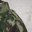 画像8: ポルトガル軍70sリザードカモヘリンボーンフィールドシャツ / デッドストック (8)