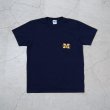 画像5: 【RE PRICE / 価格改定】University of Michigan "M" 7.1oz米綿丸胴オールドプリントクルーネックポケットT / Audience (5)