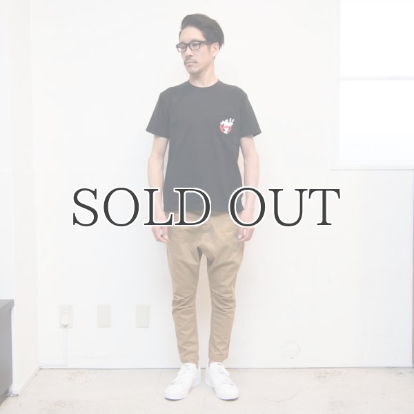 画像9: Ghost Busters "Michael C. Gross Logo-II" 7.1oz米綿丸胴オールドプリントクルーネックポケットT / Audience (9)