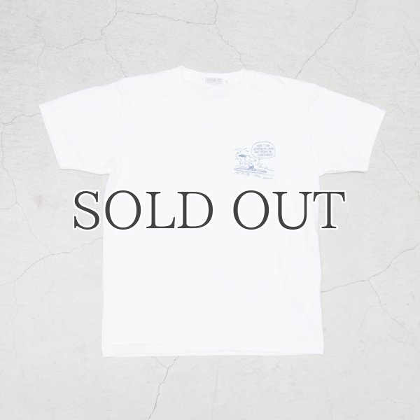 画像13: Old Snoopy "Schulz-Riding" 7.1oz米綿丸胴オールドプリントクルーネックT / Audience (13)