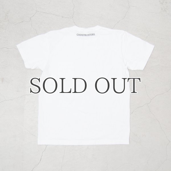 画像11: Ghost Busters "Michael C. Gross Logo-II" 7.1oz米綿丸胴オールドプリントクルーネックポケットT / Audience (11)