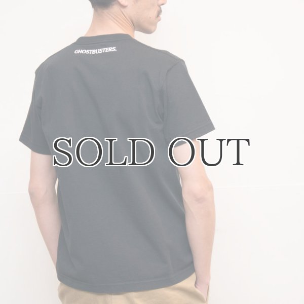 画像8: Ghost Busters "Michael C. Gross Logo-II" 7.1oz米綿丸胴オールドプリントクルーネックポケットT / Audience (8)