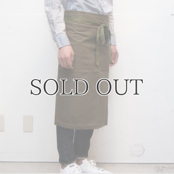 画像3: チェコ軍デッドストックミリタリーエプロン / デッドストック (3)