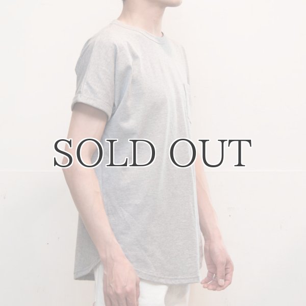 画像3: コーマ天竺ルーズフィットロールアップポケット半袖カットソー / Upscape Audience (3)