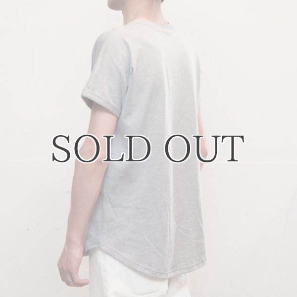 画像4: コーマ天竺ルーズフィットロールアップポケット半袖カットソー / Upscape Audience (4)