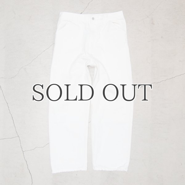 画像12: 赤耳（セルヴィッチ）ホワイトデニムワイドペインターインステップカットパンツ [Lady's]【MADE IN JAPAN】『日本製』【送料無料】/ Upscape Audience (12)