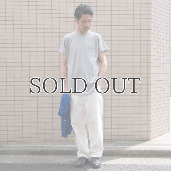 画像11: コーマ天竺ルーズフィットロールアップポケット半袖カットソー / Upscape Audience (11)