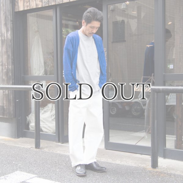 画像10: 赤耳（セルヴィッチ）ホワイトデニムワイドペインターインステップカットパンツ【MADE IN JAPAN】『日本製』/ Upscape Audience (10)