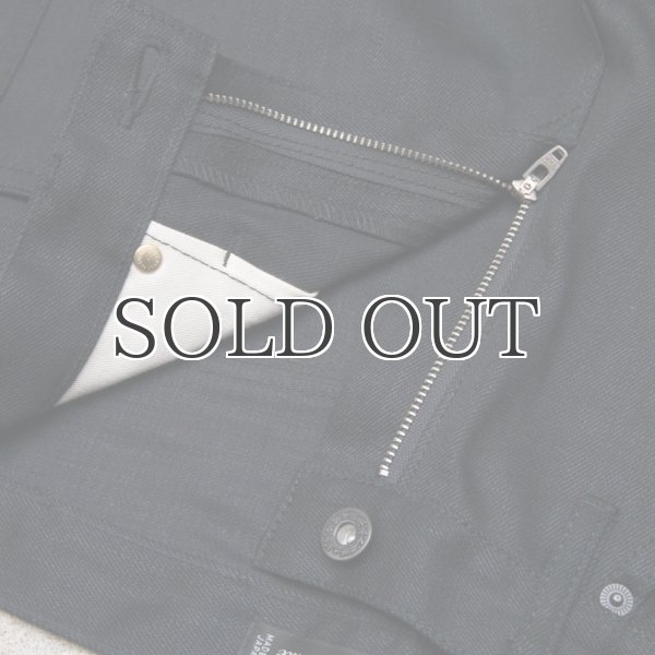 画像16: 赤耳(セルヴィッチ)黒×黒デニムアンクルパンツ【MADE IN JAPAN】『日本製』 / Upscape Audience (16)