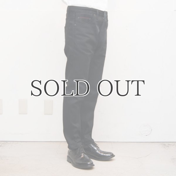 画像14: 赤耳(セルヴィッチ)黒×黒デニムアンクルパンツ【MADE IN JAPAN】『日本製』 / Upscape Audience (14)