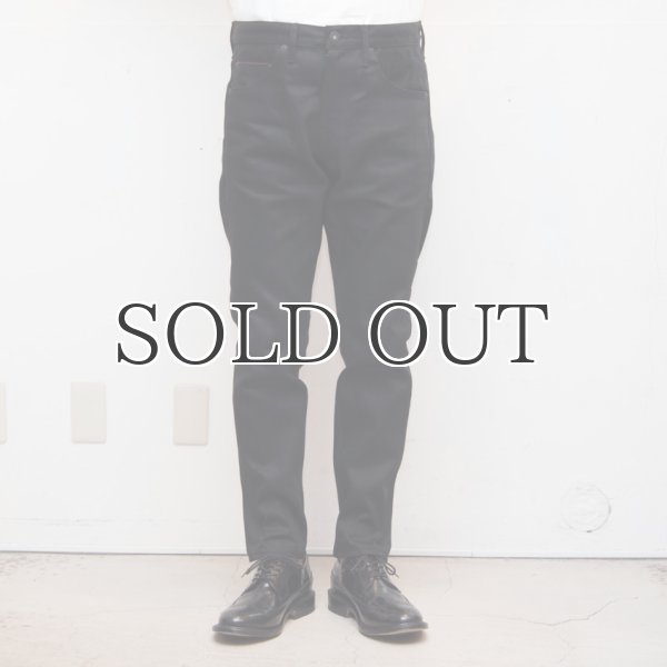 画像13: 赤耳(セルヴィッチ)黒×黒デニムアンクルパンツ【MADE IN JAPAN】『日本製』 / Upscape Audience (13)