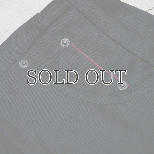 画像17: 赤耳(セルヴィッチ)黒×黒デニムアンクルパンツ【MADE IN JAPAN】『日本製』 / Upscape Audience (17)