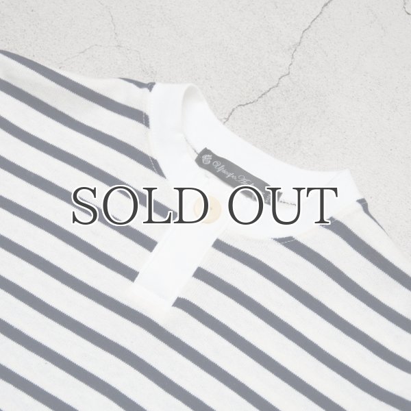 画像8: セーターライク天竺モック1BヘンリーS/Sカットソー【MADE IN JAPAN】『日本製』/ Upscape Audience (8)